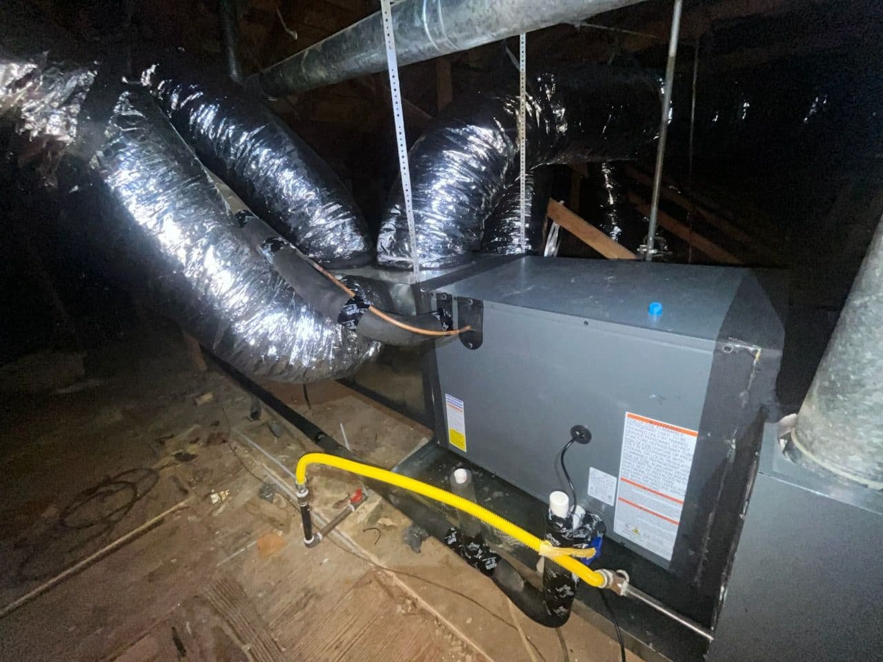 Gallery photos for Efficient HVAC Upgrade in Katy with New Ducts: Image #1